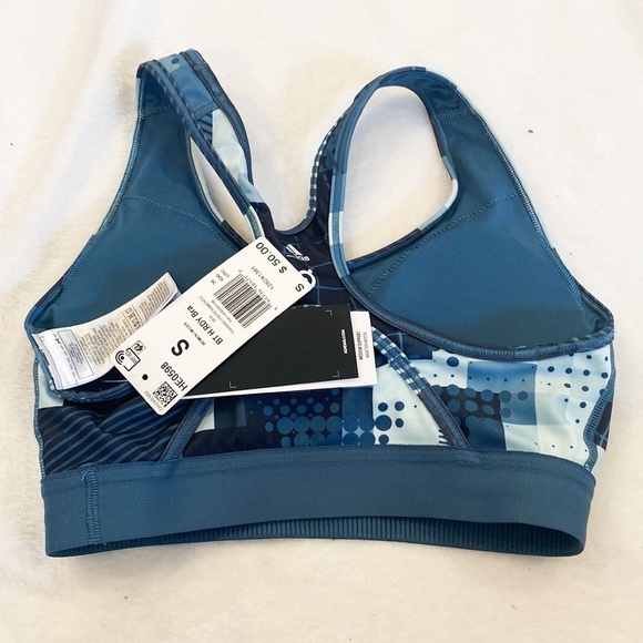 NWT Peloton by Adidas micro bit glitch sports bra - Picture 3 of 6